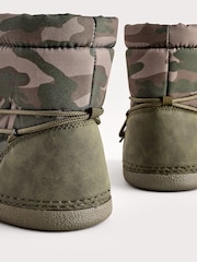 Tarnmuster, Grün - Gefütterte Winterstiefel - Bild 4 von 6