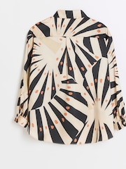 River Island Natural Girls Shell Print Shirt - Image 3 of 5