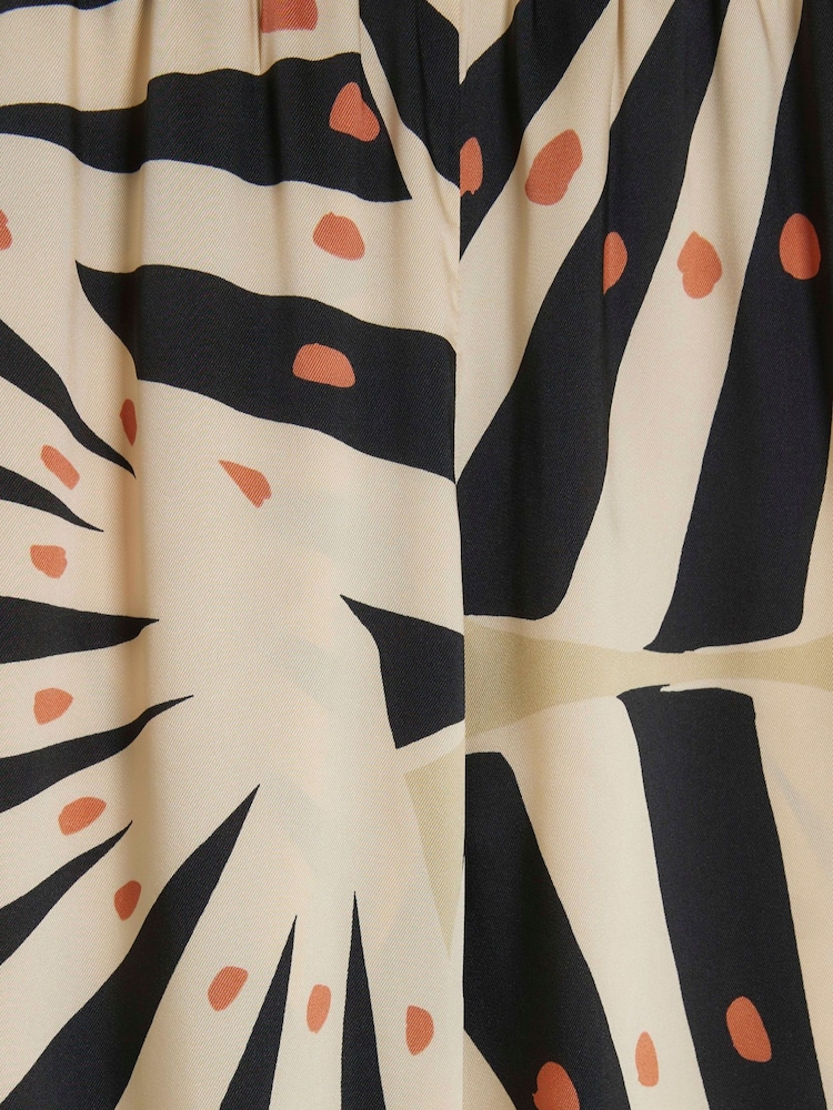 River Island Girls Mädchen Hose mit weitem Bein und Muschelprint - Bild 4 von 4