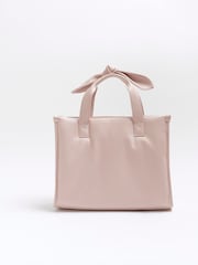 River Island Pink Girls Quilted Shopper Bag - Image 2 of 5