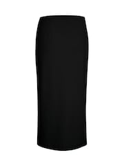 Soaked in Luxury Slim Fit Bea Black Skirt - Image 6 of 6