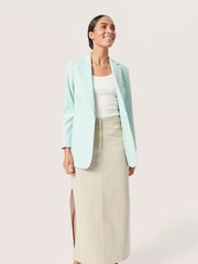Soaked in Luxury Green Corinne Notch Lapel Regular Fit Blazer - Image 3 of 8
