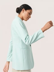Soaked in Luxury Green Corinne Notch Lapel Regular Fit Blazer - Image 5 of 8