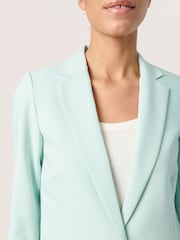 Soaked in Luxury Green Corinne Notch Lapel Regular Fit Blazer - Image 6 of 8