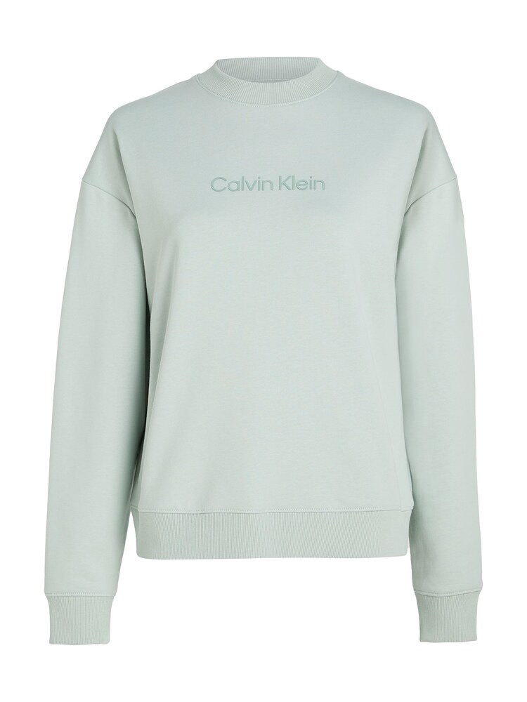 Calvin Klein Green Logo Sweatshirt - Image 1 of 5