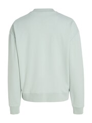 Calvin Klein Green Logo Sweatshirt - Image 2 of 5