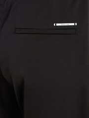 Calvin Klein Black Shiny Satin Trousers - Image 3 of 3