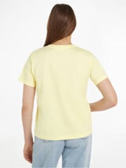 Calvin Klein Yellow Crew Neck T-Shirt - Image 2 of 6