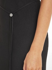 Calvin Klein Black Maxi Shift Dress - Image 3 of 4