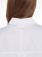 Calvin Klein White Oversize Cotton Shirt - Image 3 of 6