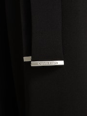 Calvin Klein Black Scuba Crepe Jumpsuit - Image 3 of 3