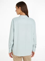 Calvin Klein Grey Relaxed Shirt - Image 2 of 6