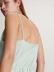 Calvin Klein Grey Midi Slip Dress - Image 4 of 6