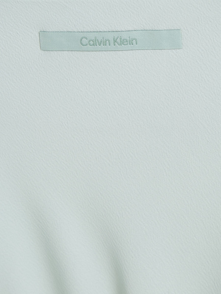 Calvin Klein Grey Midi Slip Dress - Image 6 of 6 Calvin Klein Grey Midi Slip Dress - Image 6 of 6