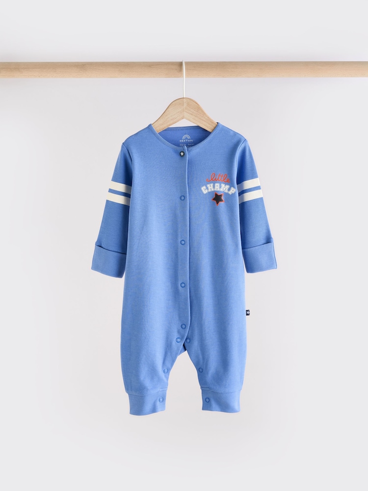 Bright Baby Footless Sleepsuits 3 Pack (0mths-3yrs) - Image 3 of 13