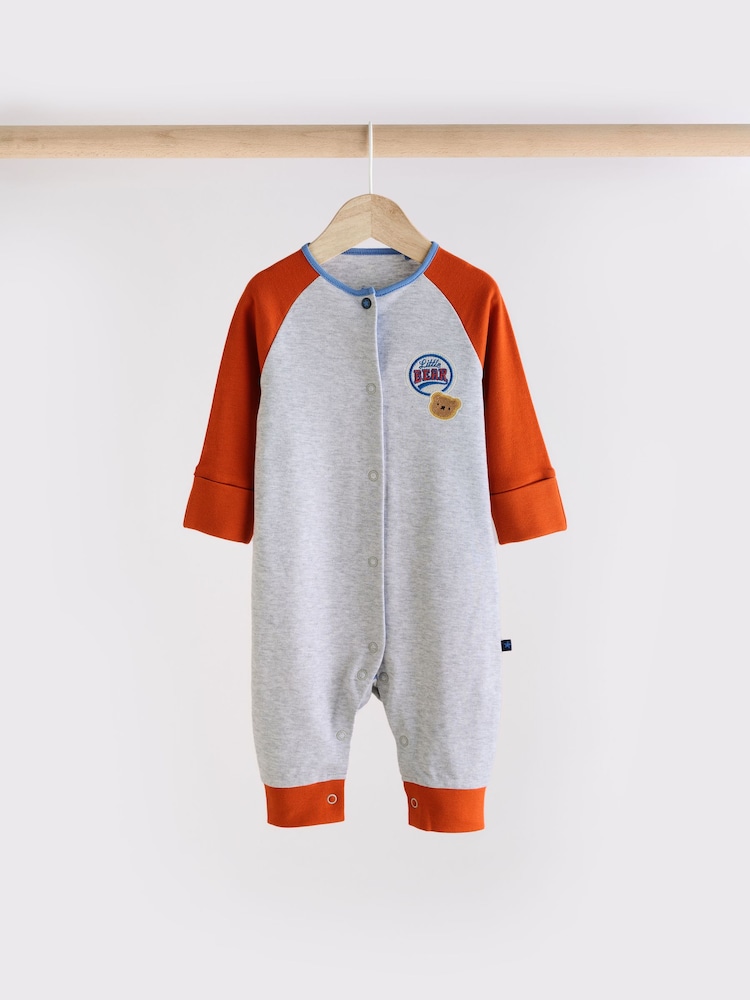 Bright Baby Footless Sleepsuits 3 Pack (0mths-3yrs) - Image 4 of 13
