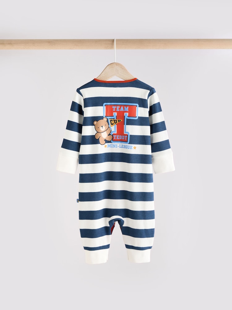 Bright Baby Footless Sleepsuits 3 Pack (0mths-3yrs) - Image 6 of 13