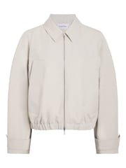 Calvin Klein Natural Linen Relaxed Jacket - Image 1 of 2