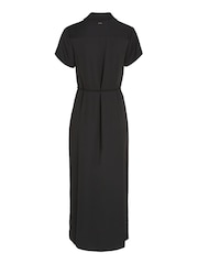 Calvin Klein Black Midi Shirt Dress - Image 5 of 6