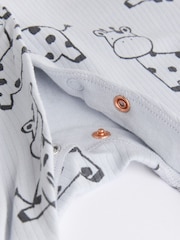 Black/White Baby Sleepsuits 4 Pack (0mths-2yrs) - Image 10 of 13
