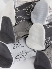 Black/White Baby Sleepsuits 4 Pack (0mths-2yrs) - Image 11 of 13