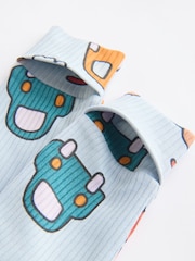 Bright Baby 2 Way Zip Sleepsuits 3 Pack (0mths-2yrs) - Image 11 of 12