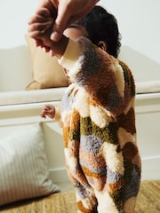Neutral Character Baby Fleece Zip Sleepsuit - Image 2 of 9