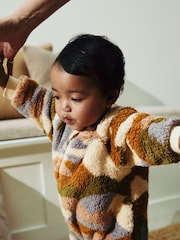 Neutral Character Baby Fleece Zip Sleepsuit - Image 3 of 9