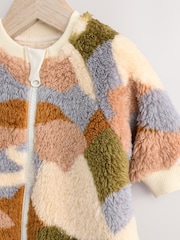 Neutral Character Baby Fleece Zip Sleepsuit - Image 5 of 9