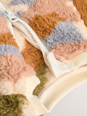 Neutral Character Baby Fleece Zip Sleepsuit - Image 7 of 9
