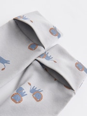 Сине-зеленый - Patterned Baby Sleepsuits 5 Pack (0-2yrs) - Изображение 14 14