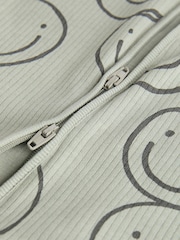 Neutral/Schachbrettmuster - Fußlose Baby-Schlafanzüge mit Reißverschluss 100% aus Baumwolle 3 -Pack (0Monate-3Jahre) - Bild 13 von 16