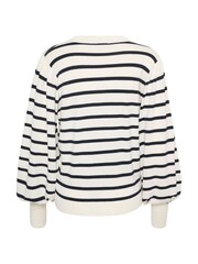 Kaffe Kamala Striped Knit Pullover Jumper - Image 6 of 6