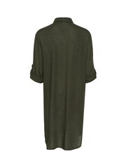 Kaffe Milia Mid Thigh Length Shirt Black Dress - Image 5 of 5