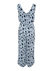 Kaffe Blue Isolde Sleeveless V-Neck Jumpsuit - Image 5 of 5