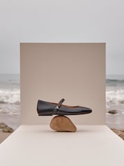 Vionic Alameda Wide Fit Mary Jane Leather Shoes - Image 8 of 11