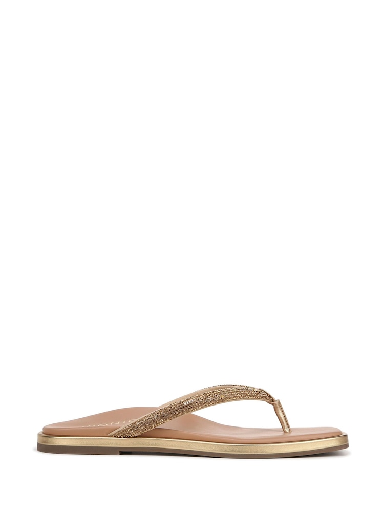 Vionic Vista Shine Flip Flops - Image 1 of 7