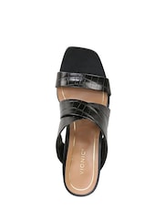 Vionic Merlot Wide Fit Heeled Sandals - Image 6 of 7