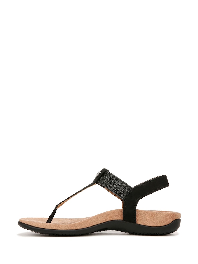 Vionic Brea Wide Fit Toe Post Sandals - Image 2 of 7