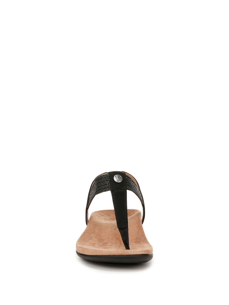 Vionic Brea Wide Fit Toe Post Sandals - Image 4 of 7