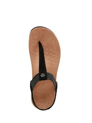 Vionic Brea Wide Fit Toe Post Sandals - Image 6 of 7