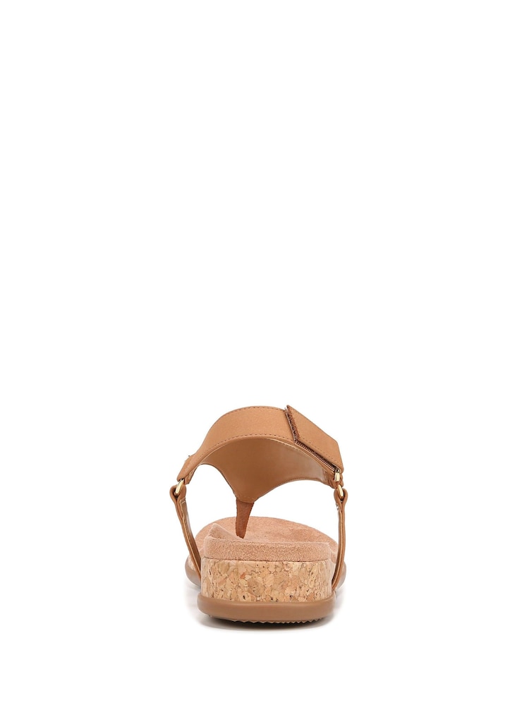 Vionic Wide Fit Kirra II Toe Post Sandals - Image 5 of 7