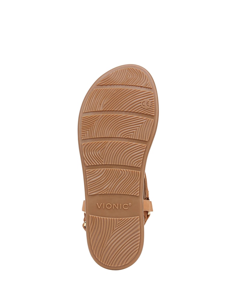 Vionic Wide Fit Kirra II Toe Post Sandals - Image 7 of 7