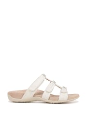 Vionic Amber Pearl Wide Fit Slide Sandals - Image 1 of 7