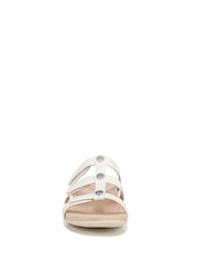 Vionic Amber Pearl Wide Fit Slide Sandals - Image 4 of 7
