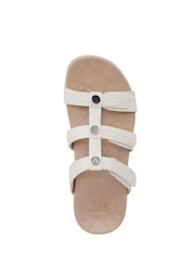 Vionic Amber Pearl Wide Fit Slide Sandals - Image 6 of 7