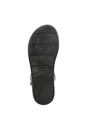 Preto - Vionic Wide Fit Kirra II Toe Post Sandals - Imagem 7 de 7