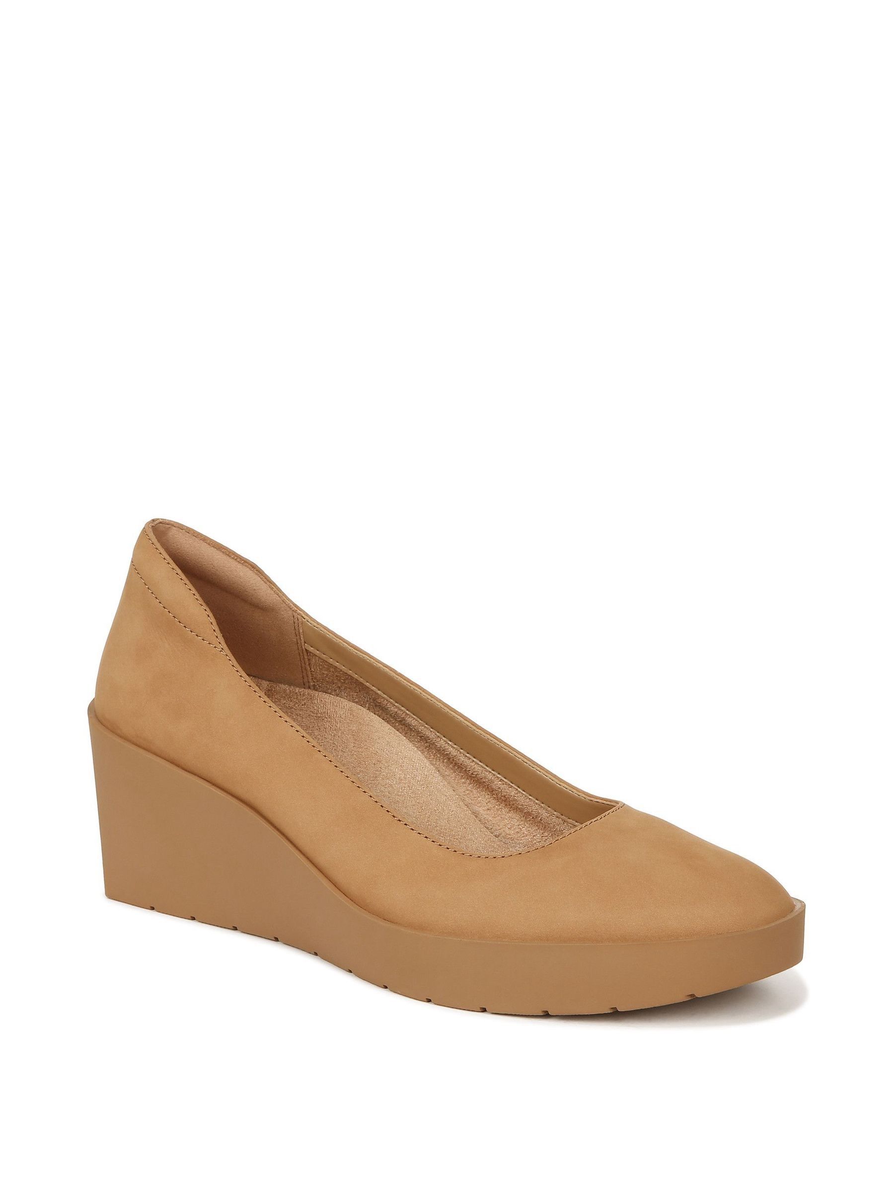 Vionic Sereno Scarpe Con Zeppa Donna - Tacco 6,3 Cm, Larghezza Wide, Supporto Plantare, Colore Cammello, 7 UK Wide - 3