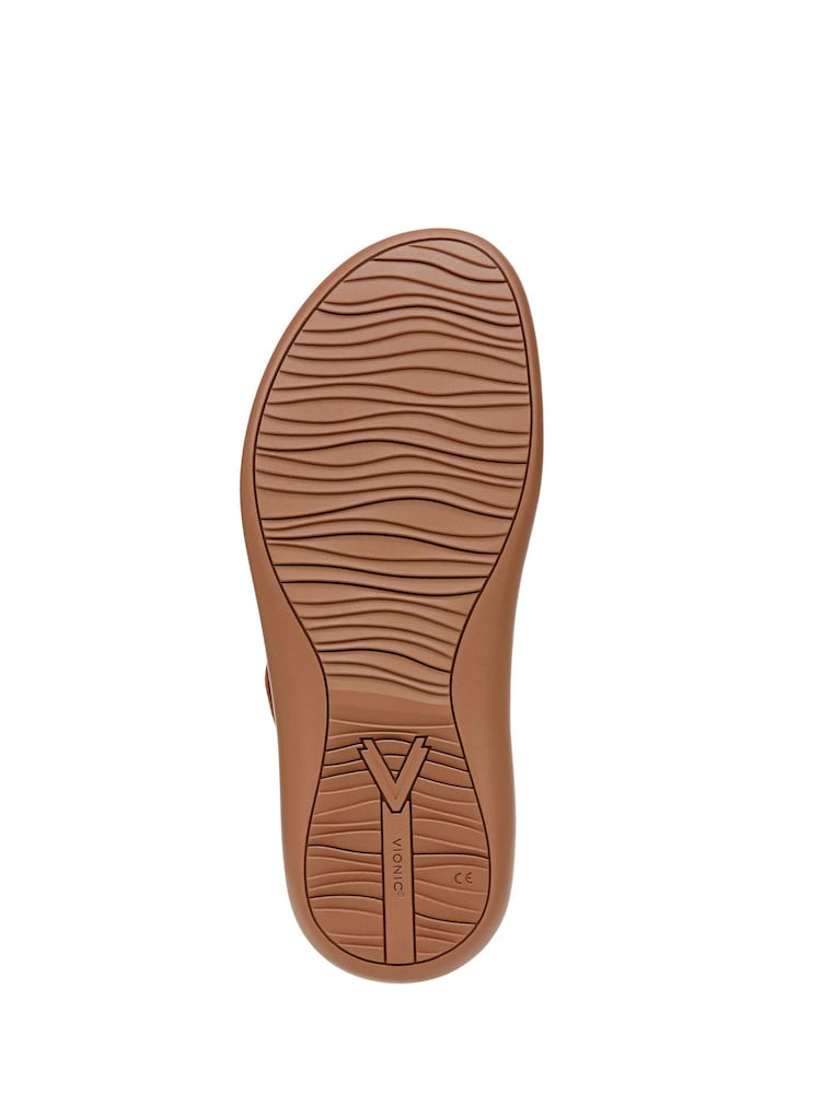 Vionic Activate Wide Fit Toe Post Sandals - Image 7 of 7