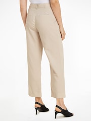 Calvin Klein Natural Linen Blend Slim Straight Joggers - Image 2 of 6